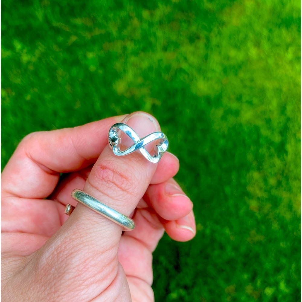 Tiffany Co. Heart Infinity Ring